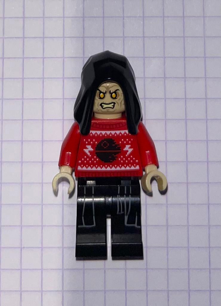 LEGO Star Wars Keizer Palpatine - Kersttrui (sw1297), Inclusief minifiguren, Star Wars, Verzenden, Lego