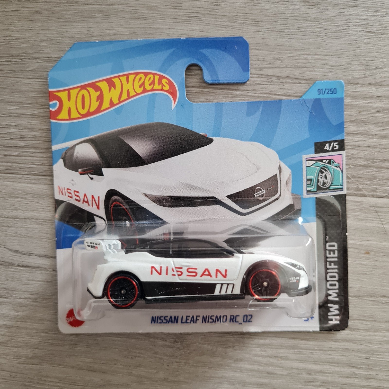 Hotwheels 1:64 Nissan Leaf Nismo RC_02, Ophalen of Verzenden, Nieuw, Auto