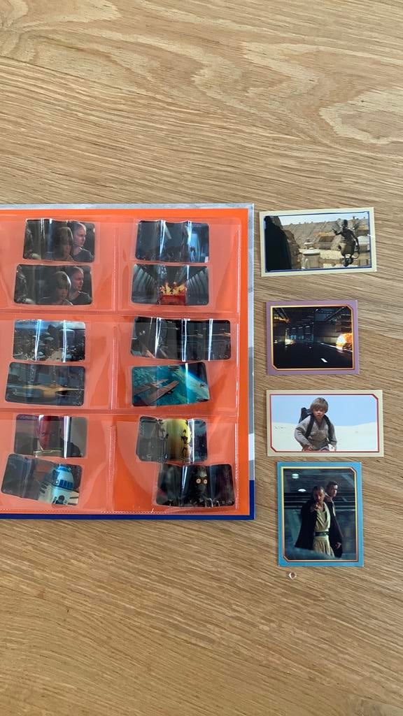 Star wars stickers, Ophalen of Verzenden, Zo goed als nieuw, Meerdere stickers