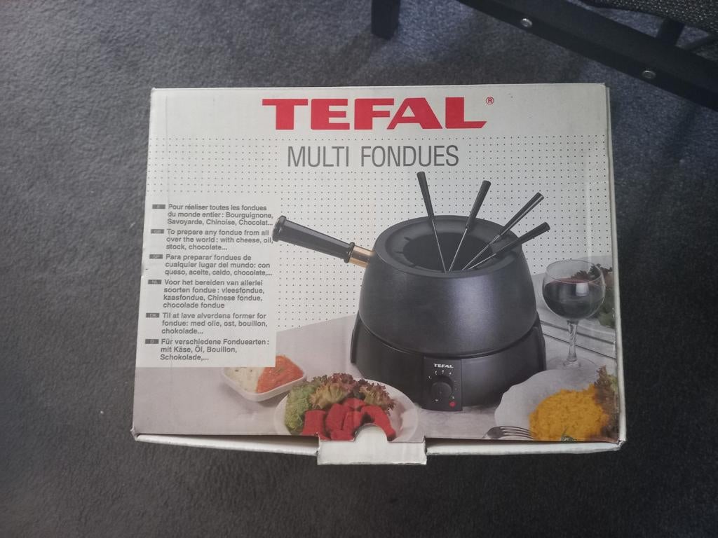 Tefal Multi Fondues - Anti-aanbak Fonduepan, Ophalen, Nieuw, Elektrisch, Fondueset