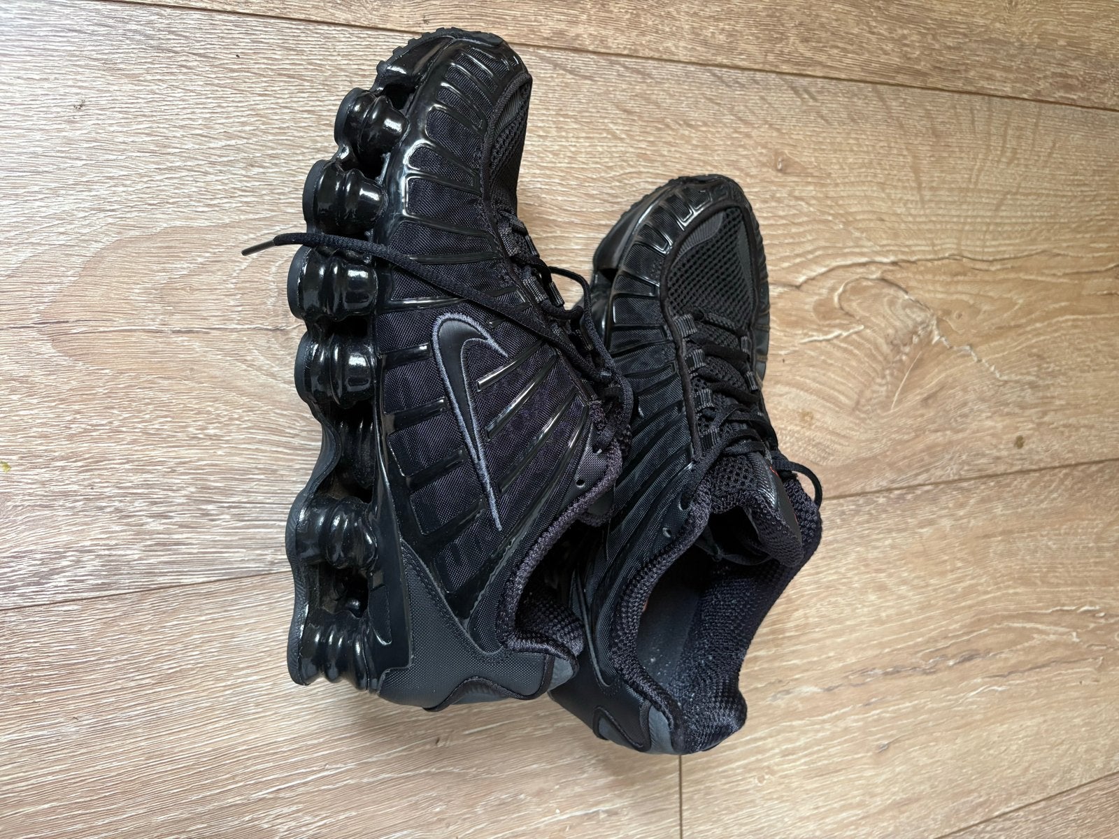 Nike Shox TL Zwart - Maat 39, Ophalen of Verzenden, Gedragen, Zwart, Sneakers of Gympen