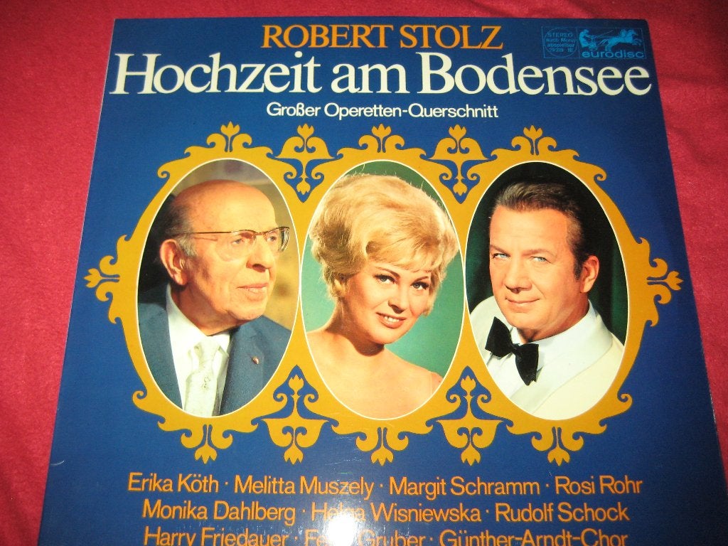 LP, Robert Stolz: Hochzeit am Bodensee (NO55), Cd's en Dvd's, Vinyl | Klassiek, Overige typen, Ophalen of Verzenden, Zo goed als nieuw