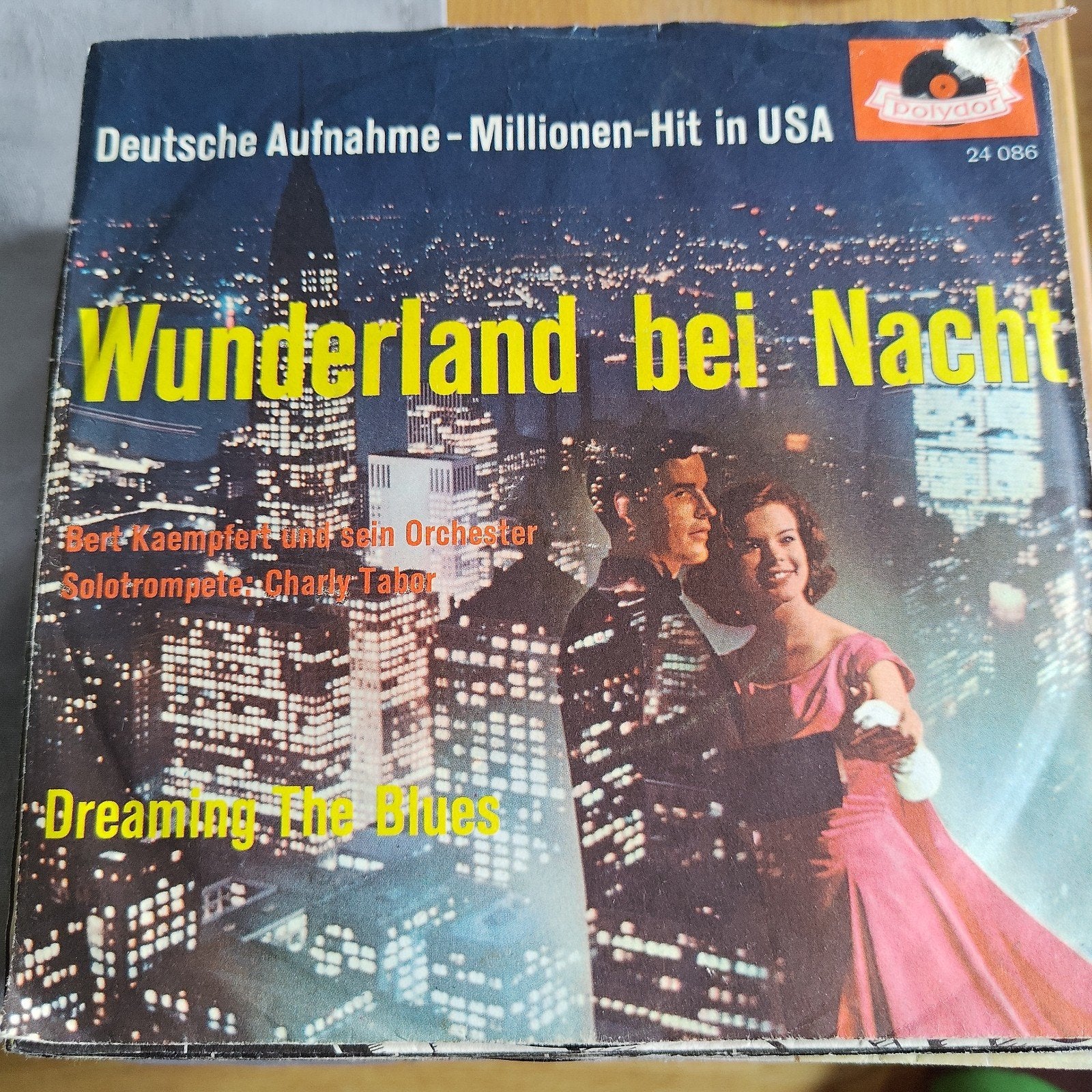 Bert Kaempfert - Wunderland bei Nacht (EP, Polydor), Ophalen of Verzenden, Gebruikt, 7 inch, EP