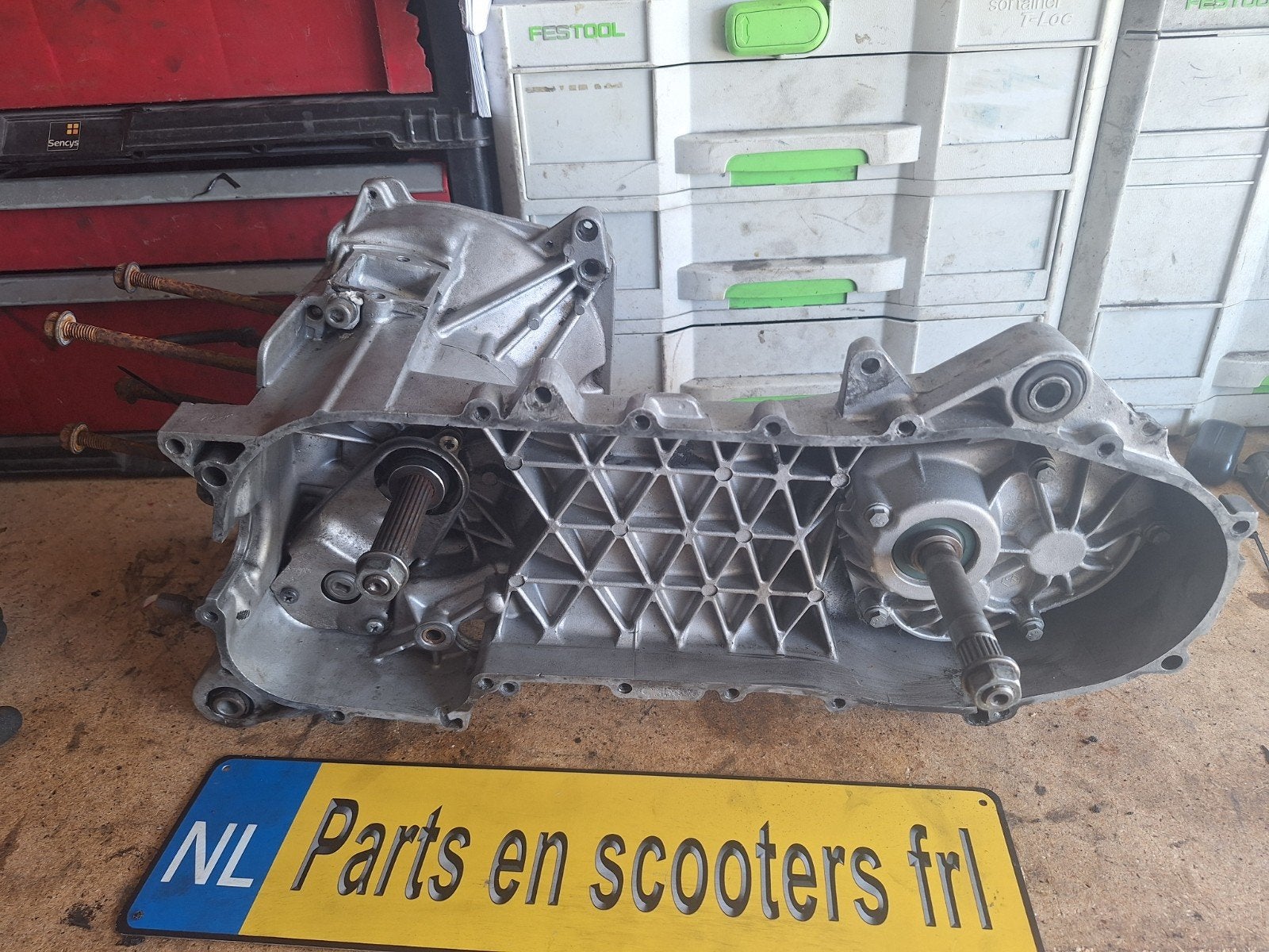 piaggio hexagon blok met 150cc ver en bgm slag52, Ophalen, Zo goed als nieuw, Blok, Piaggio