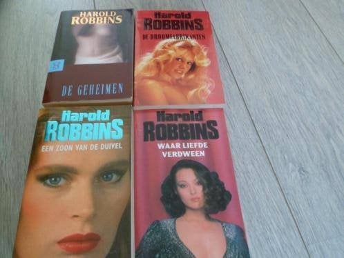 4 x Harold Robbins roman, 1 euro per stuk, Ophalen of Verzenden, Zo goed als nieuw