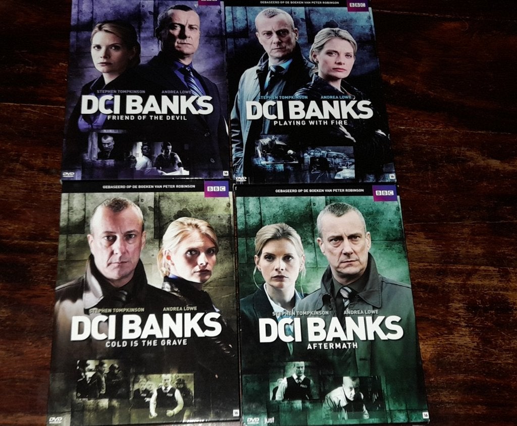 DCI Banks 1 tm 4, Cd's en Dvd's, Engels, Nederlands, Zo goed als nieuw, Vanaf 12 jaar