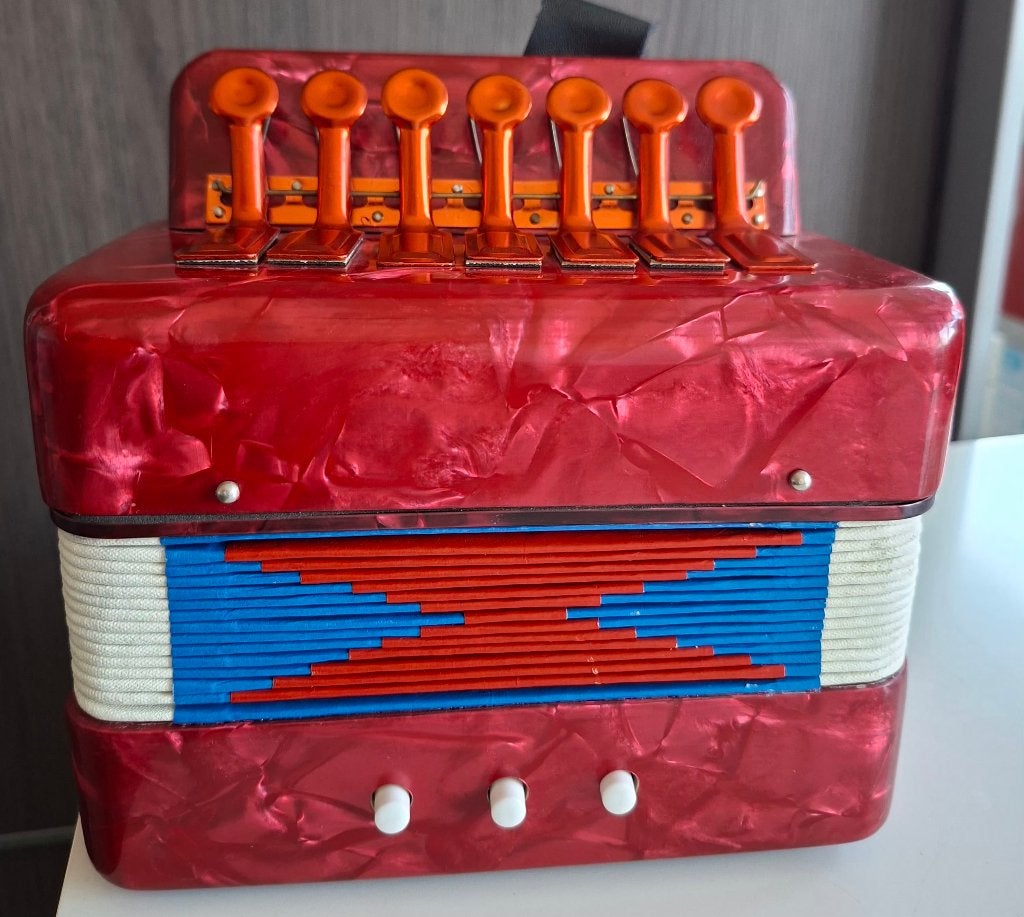 Kleine accordeon/kinder accordeon, Muziek en Instrumenten, Accordeons, Overige merken, Overige formaten, Nieuw, Ophalen of Verzenden