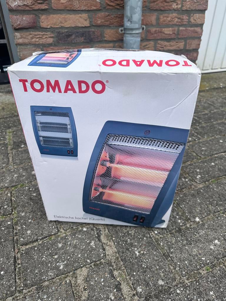 TOMADO Elektrische kachel (Quartz) - Nieuw in doos, Ophalen, Overige soorten, Elektrisch, Nieuw