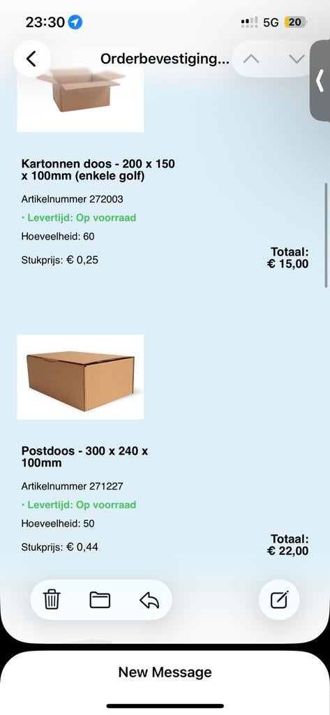 Gloednieuwe kartonnen verpakkings/verzend dozen, Doos, 100 cm of meer, Ophalen of Verzenden, Nieuw