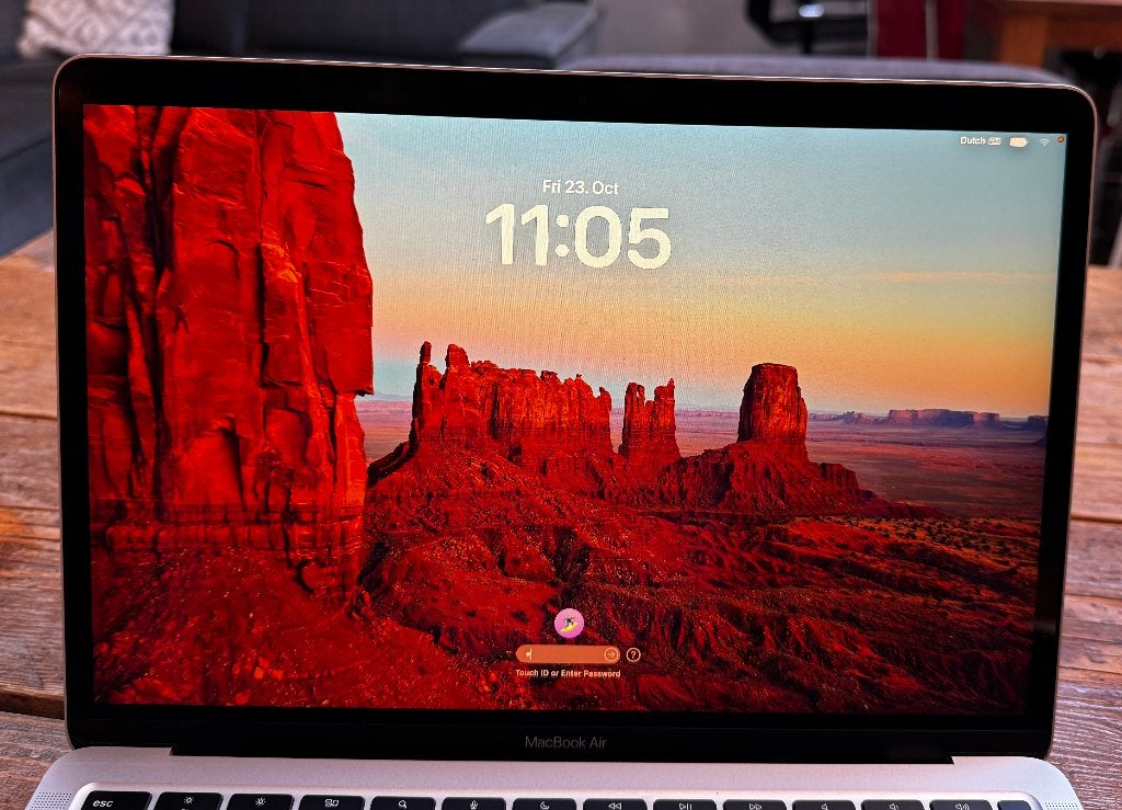 MacBook Air M1 (2020) | 13.3 | 8GB RAM | Batterij 82%, Qwerty, 8 GB, 13 inch, 512 GB