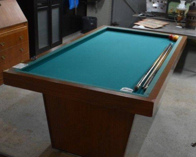 (0580) Homa  Biljartafel, speelveld maat 180x90 cm., Sport en Fitness, Biljarten en Poolen, Gebruikt, ., Biljarttafel, .