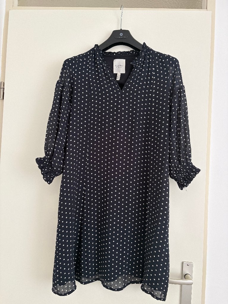 Comfortabele elegante jurk met stippen, Part Two, Zwart, Maat 42/44 (L), Ophalen of Verzenden