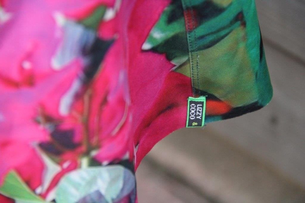 Jurk gekleurd citroen Lizzy & Coco 2 zijdig mt S/M Vaste pri, Kleding | Dames, Overige kleuren, Ophalen of Verzenden, Maat 36 (S)
