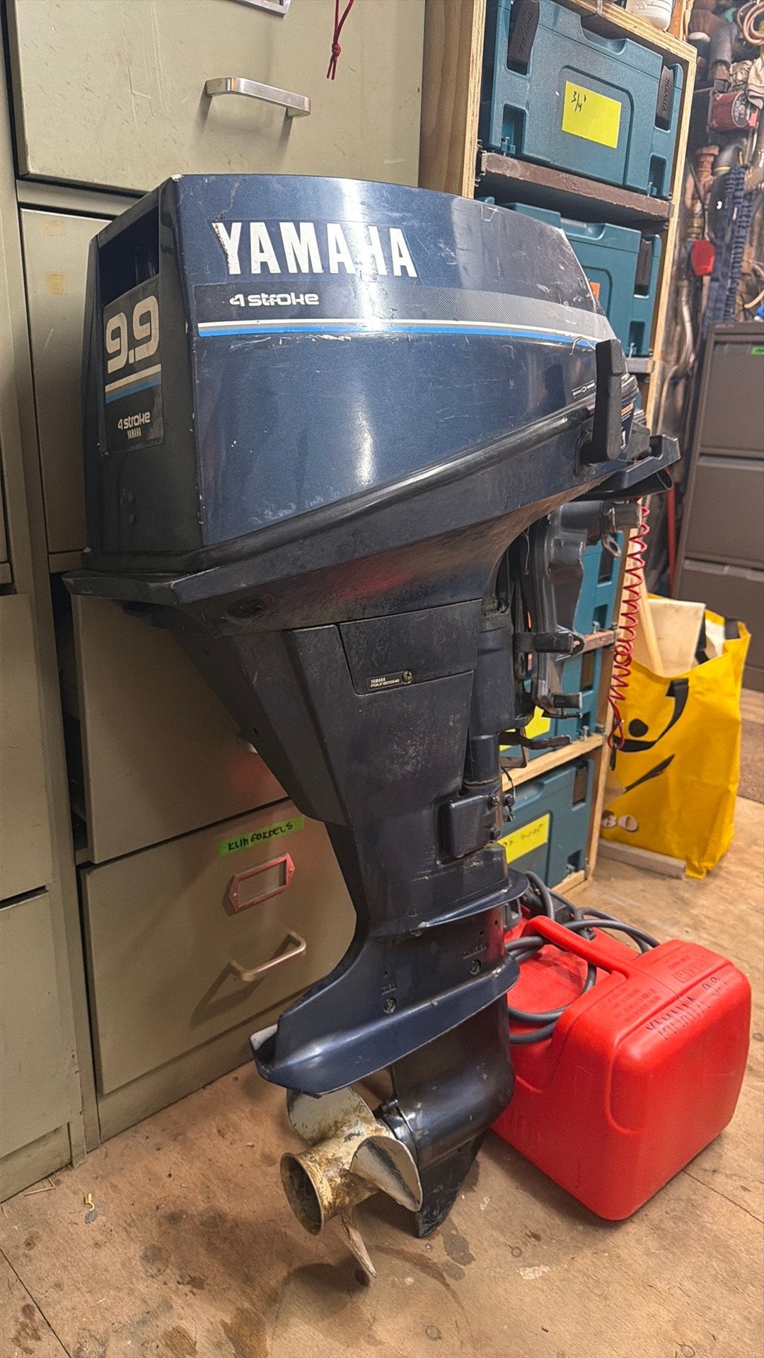 Yamaha 9.9, Ophalen, Gebruikt, Motor en Techniek