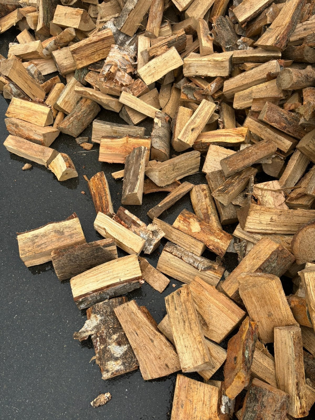 Mooie droge en kwalitatieve mix haardhout. Eik, beuk en berk, Tuin en Terras, Haardhout, 6 m³ of meer, Ophalen of Verzenden, Eikenhout