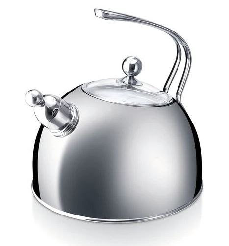 Nieuw | Fluitketel Beka Melbourne 2,5L inox, Huis en Inrichting, Theepot/fluitketel, Nieuw, Ophalen of Verzenden, Meerkleurig