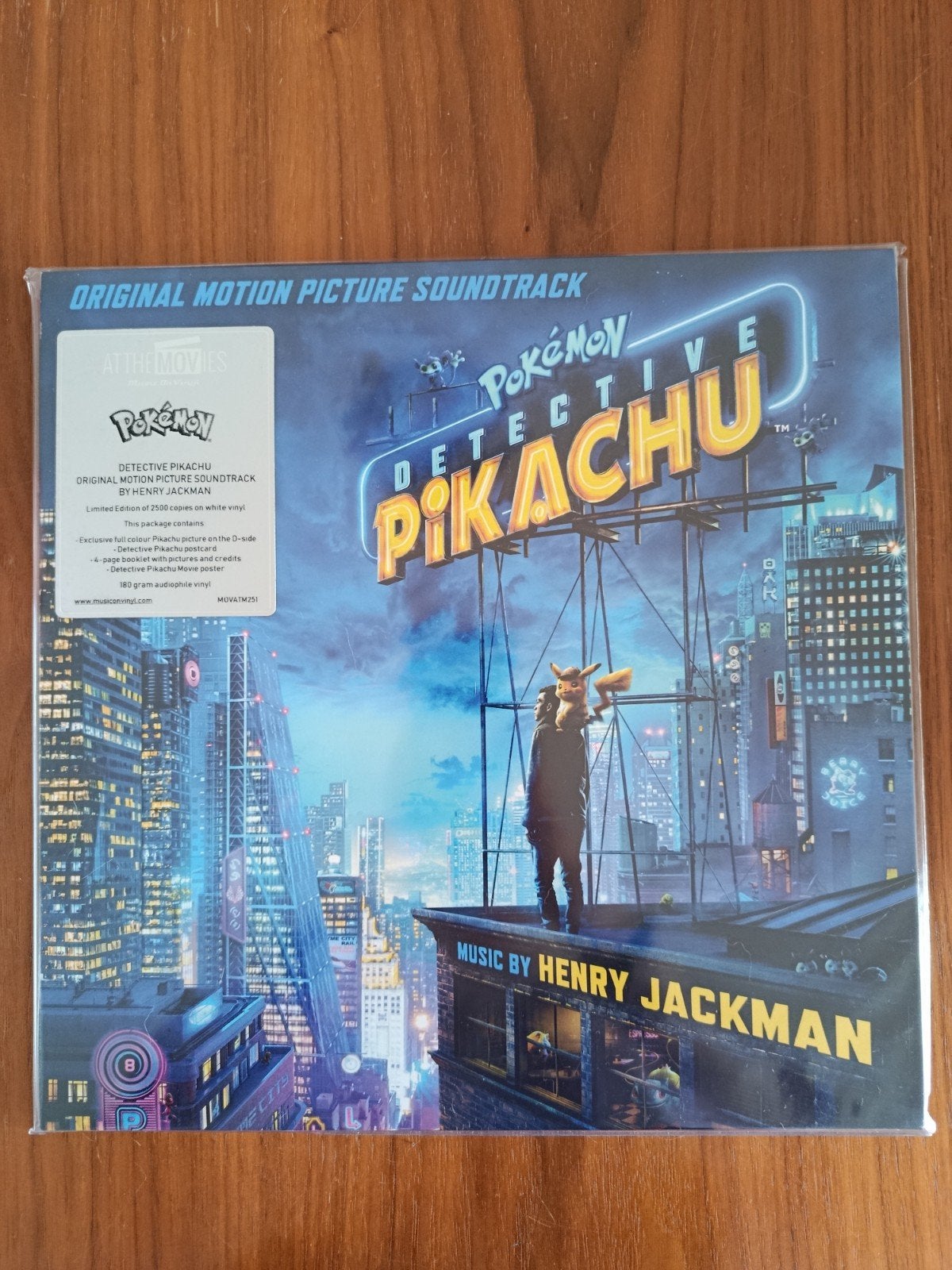 Pokémon Detective Pikachu Soundtrack Vinyl Sealed, Picture disc, Ophalen, Nieuw in verpakking, 12 inch