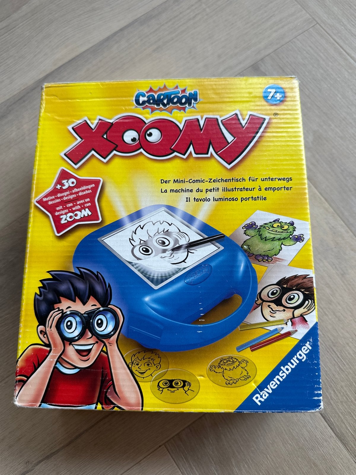 Ravensburger Xoomy Cartoon Mini-Comic-Tekentafel, Ophalen of Verzenden, Gebruikt, Knutselen, Met licht