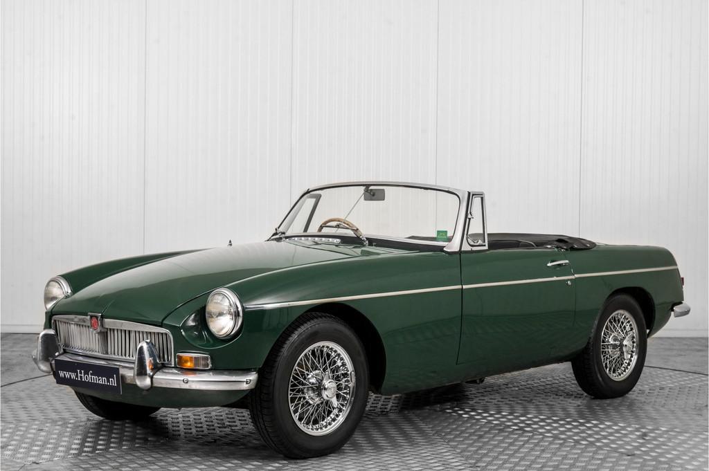 MG B 1.8 met 5 bak . (bj 1969), B, Gebruikt, Cabriolet, Leder