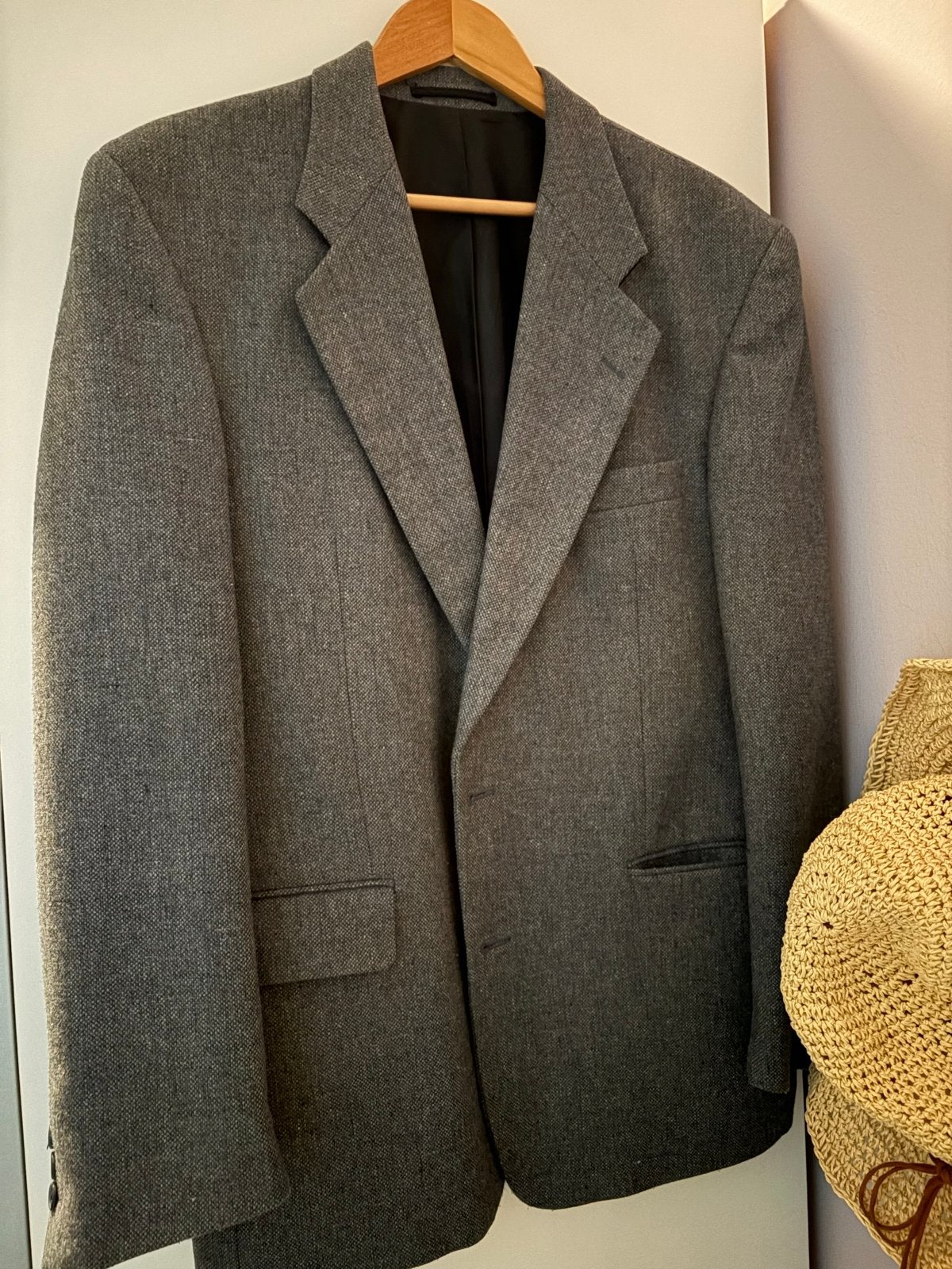 Heren colbert Trafalgar tailoring , maat L, grijs, Kleding | Heren, Kostuums en Colberts, Ophalen of Verzenden, Zo goed als nieuw