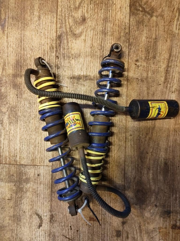 Hulco twinshock vintage schokbrekers 38cm, Ophalen of Verzenden