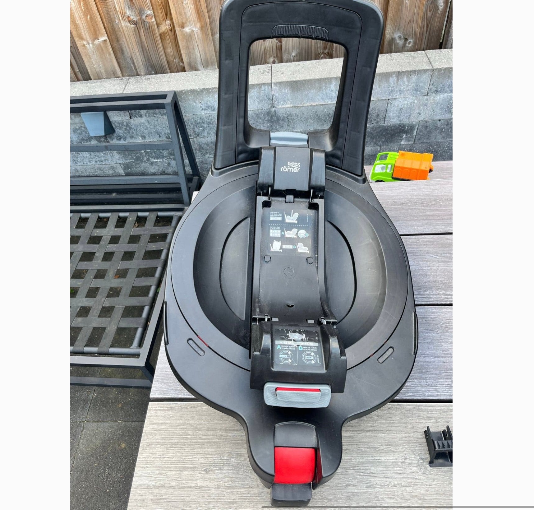 Britax Römer Baby-safe isense flex Base Isofix, Ophalen, Romer, Verstelbare rugleuning, Zo goed als nieuw