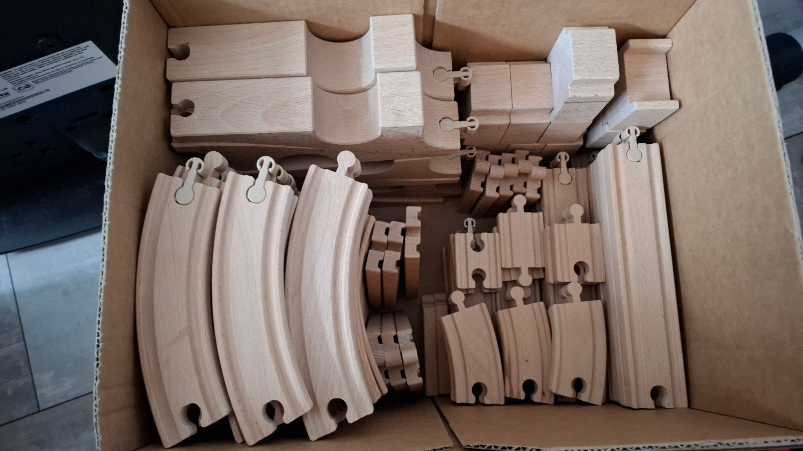Ikea Lilabo treinrails, Ophalen, Gebruikt, Duw- of Trekspeelgoed