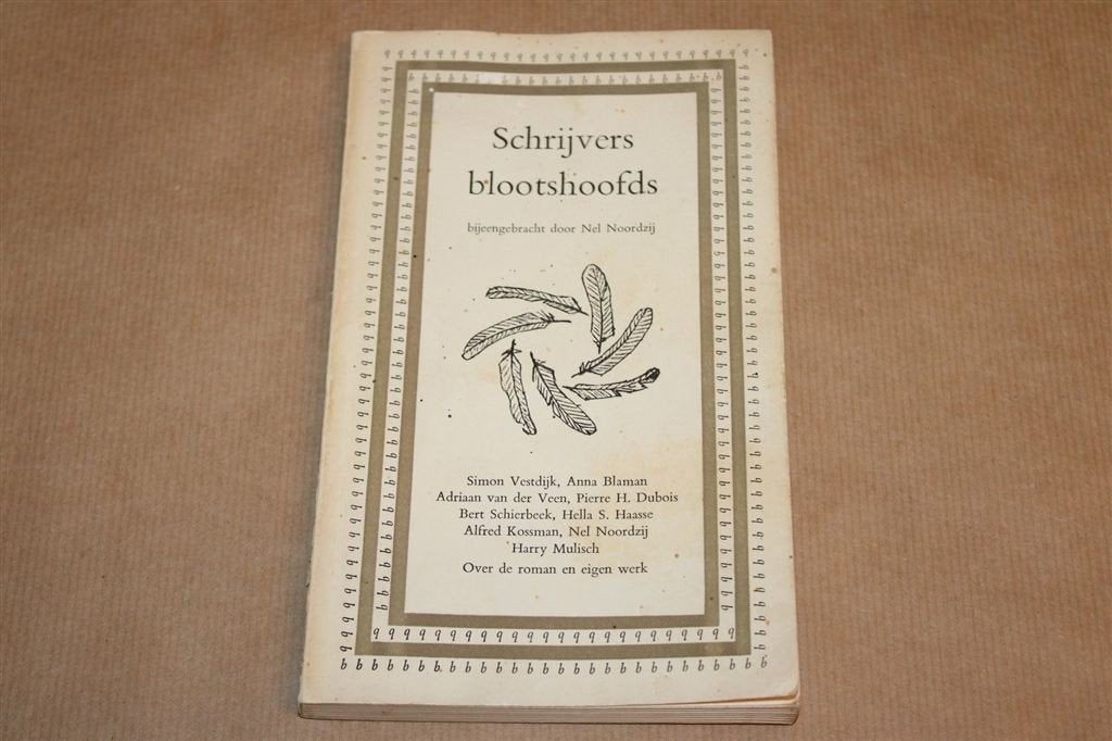 Schrijvers Blootshoofds — Vestdijk, Blaman, Mulisch ea 1956, Ophalen of Verzenden, Gelezen