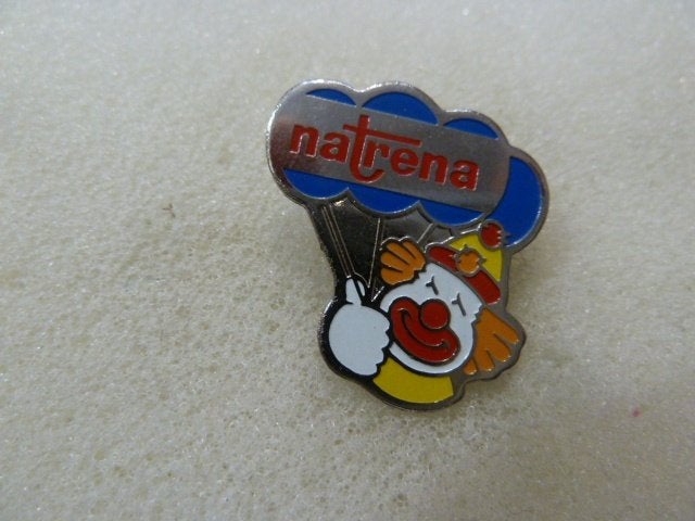 Vintage Natrena clown pin / speldje, Ophalen of Verzenden, Gebruikt, Figuurtje, Speldje of Pin