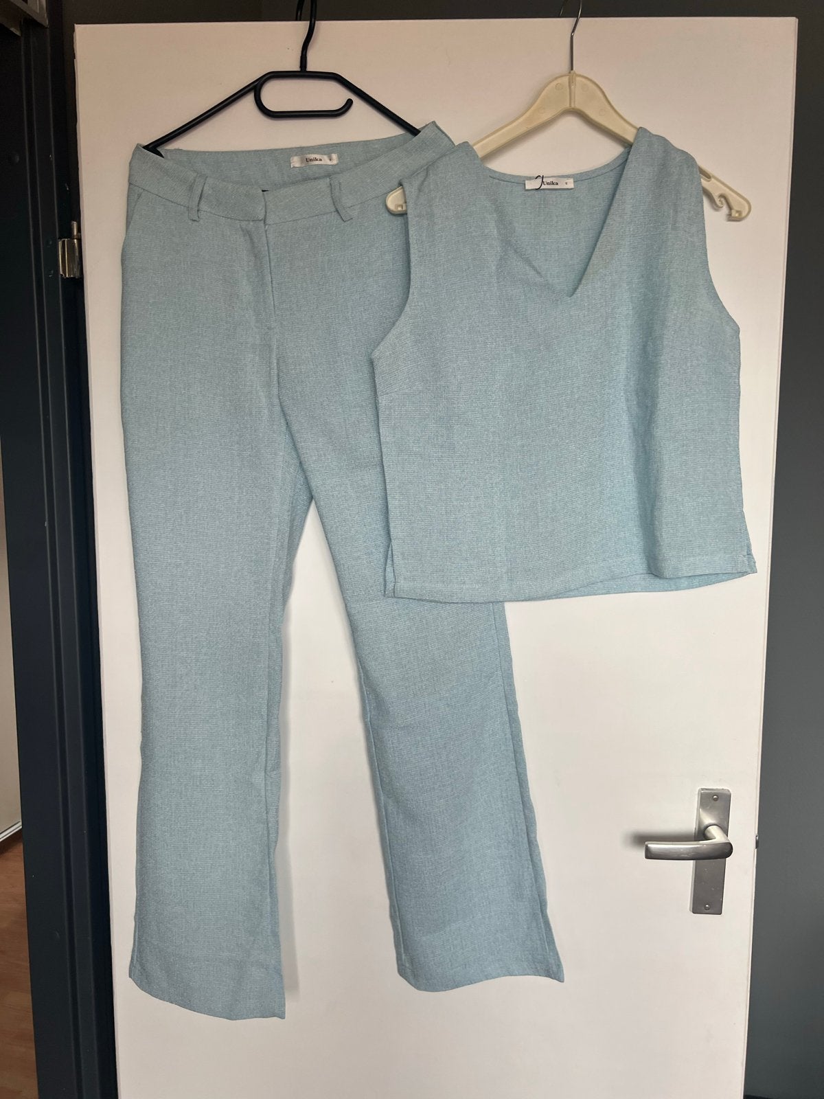 Prachtige set, Blauw, Nieuw, Ophalen of Verzenden, Maat 36 (S)