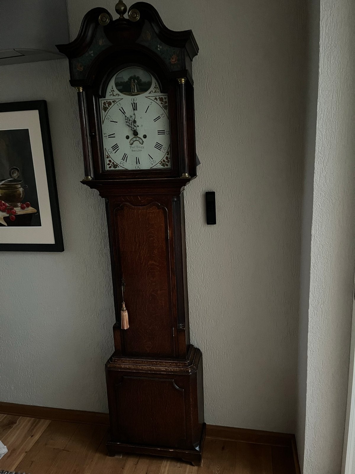 Antieke Engelse Staande Klok, ca. 1799 - Thomas Twigg, Antiek en Kunst, Ophalen