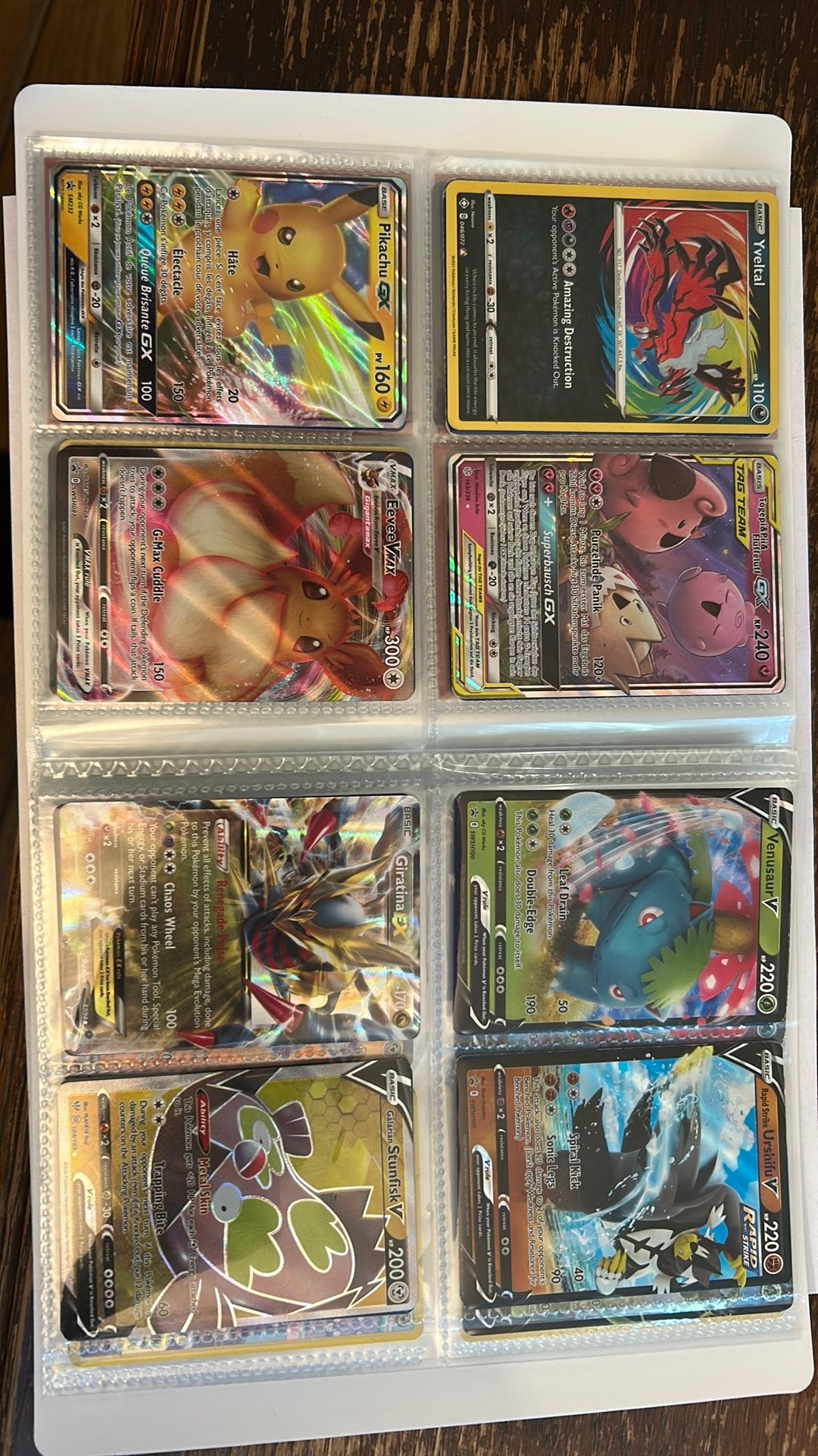 Mappen met Pokemon kaarten in perfecte staat, Ophalen, Zo goed als nieuw, Speelkaart(en)