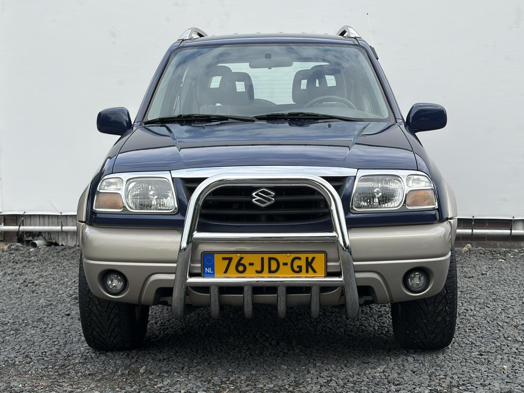 Suzuki Grand Vitara 2.0 Metal Top Wide Body 1e Eig Dealer on, Auto's, Zwart, 4 cilinders, Bedrijf, Handgeschakeld