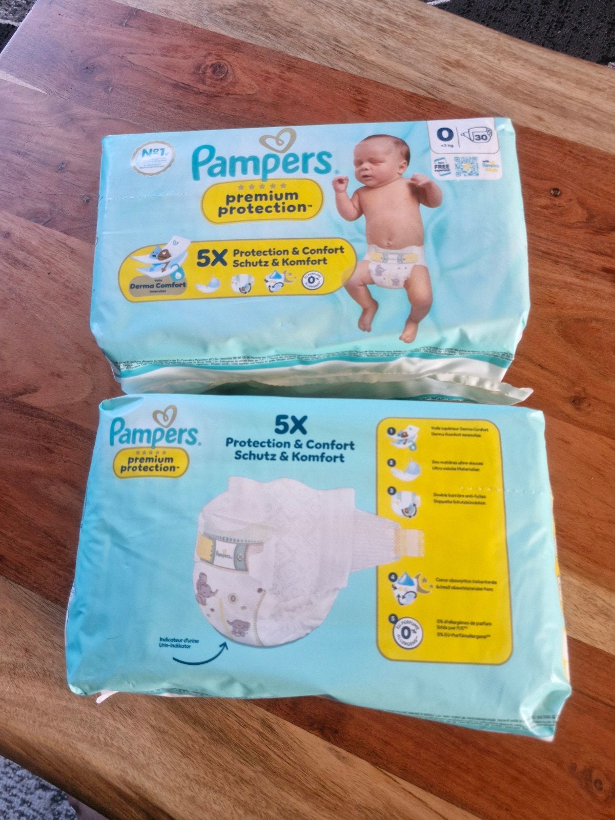2 pakken pampers luiers maat 0 nieuw, Overige merken, Overige typen, Onbekend, Nieuw