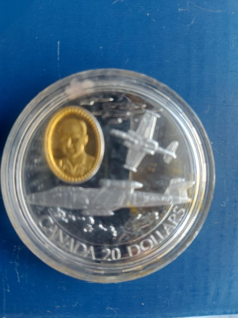 Canadese 20 dollar munt 1996 - Zilver met Goud, Ophalen of Verzenden, Losse munt, Zilver