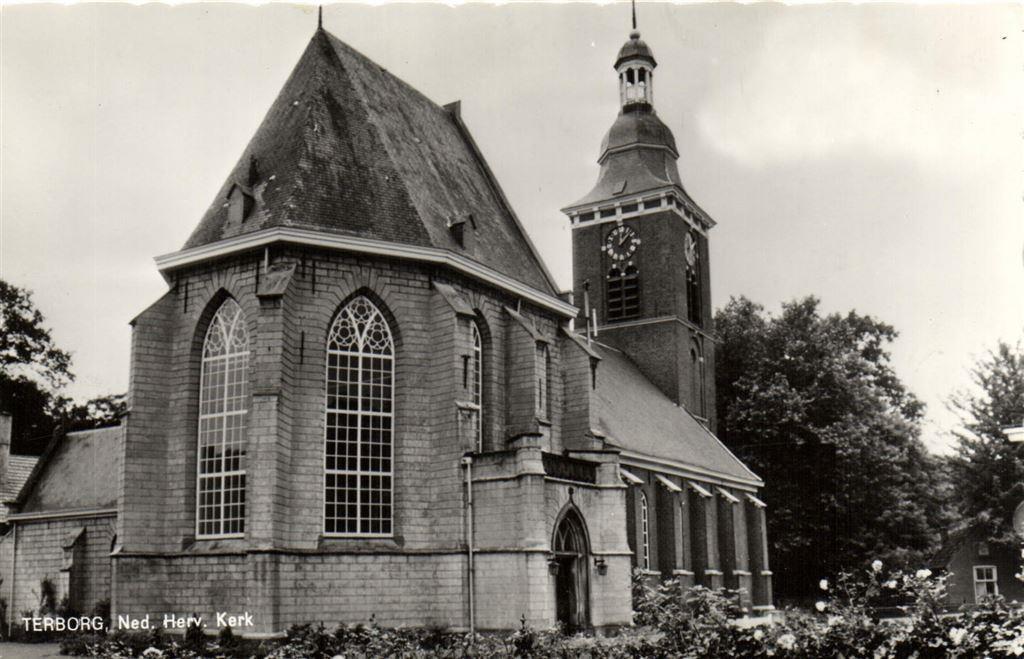 Terborg, Ned. Herv. Kerk - ongelopen, Ophalen of Verzenden, Voor 1920, Ongelopen, Noord-Brabant