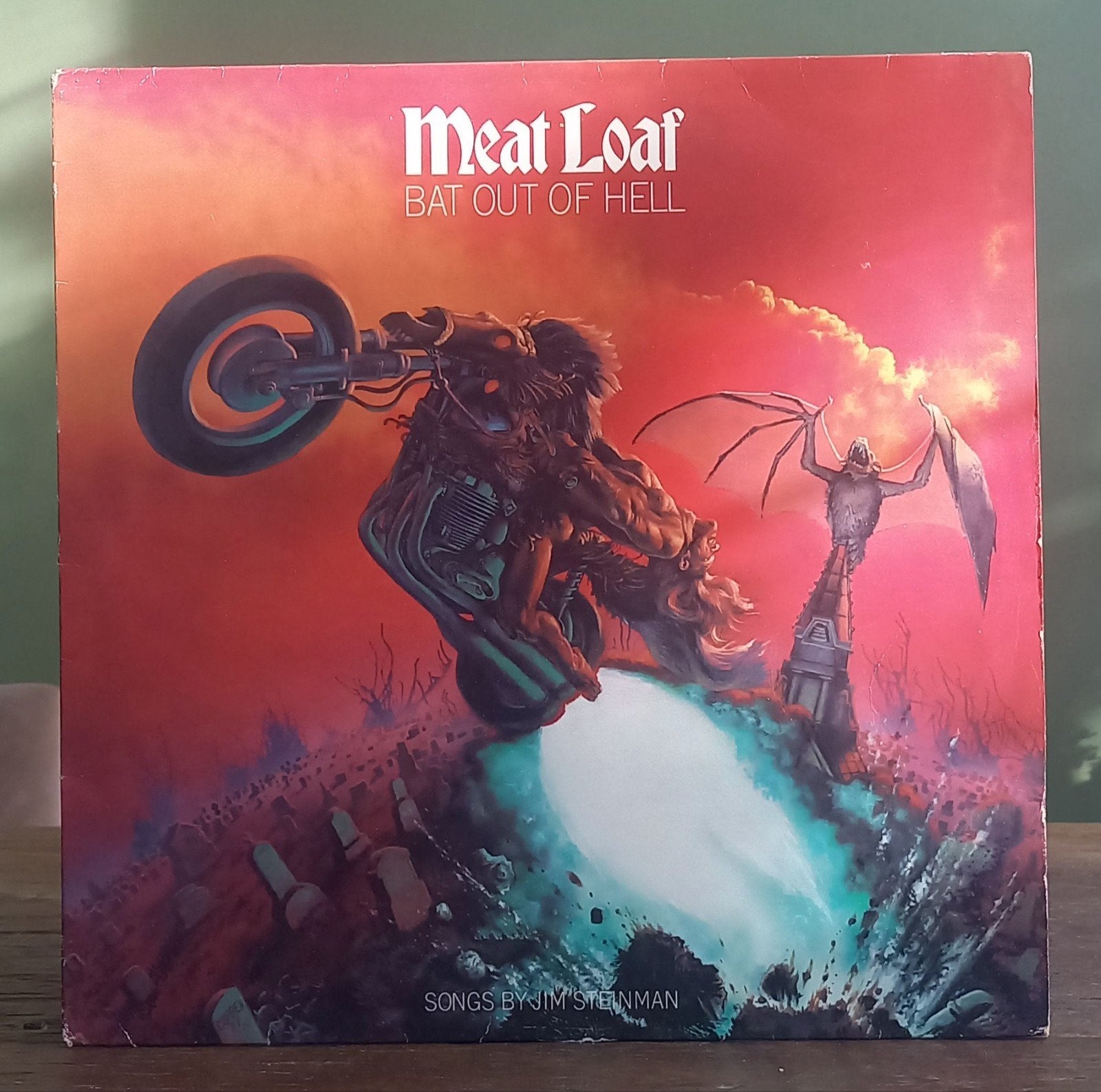 Lp vinyl Meat Loaf, bat out of the hell, Ophalen of Verzenden, Gebruikt