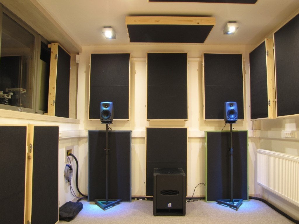 Akoestische wand- en plafondabsorbers, Ophalen, Audio