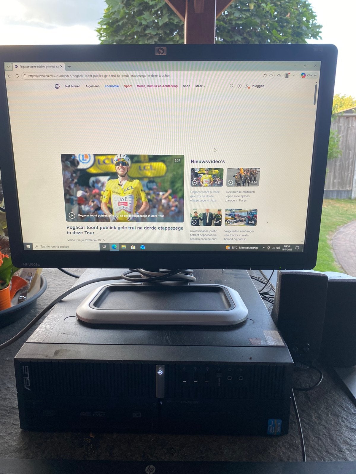 Asus complete desktop pc i3 met WiFi, Computers en Software, Desktop Pc's, Ophalen, Gebruikt, 8 GB, 3 tot 4 Ghz