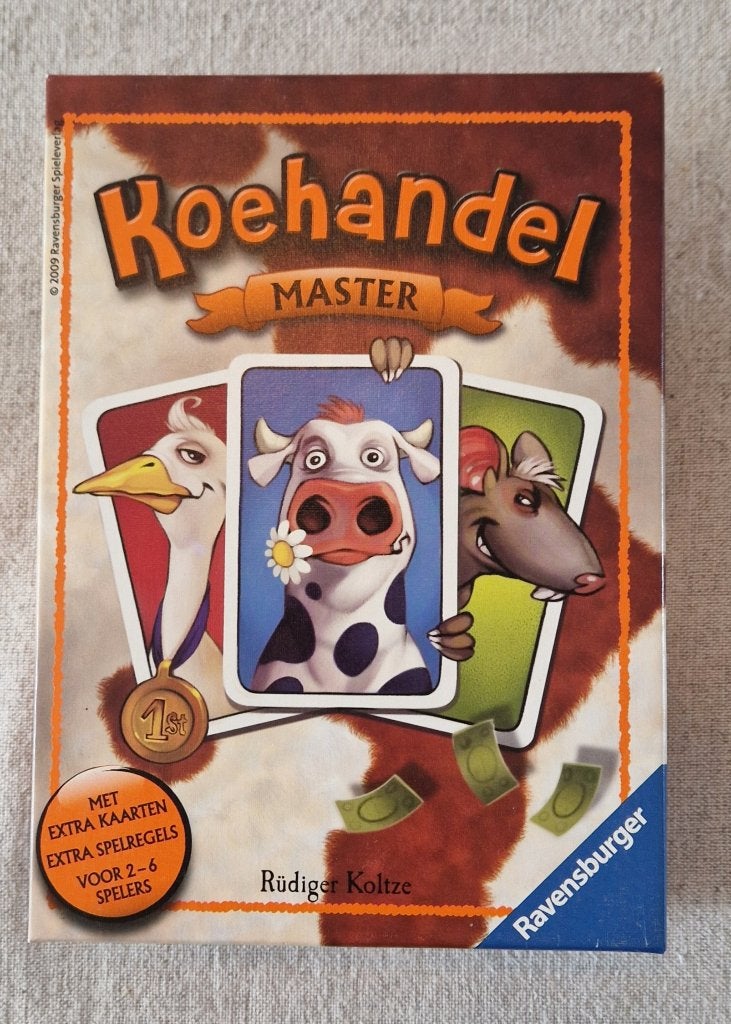 Koehandel master, Vijf spelers of meer, Ophalen, Nieuw, Ravensburger