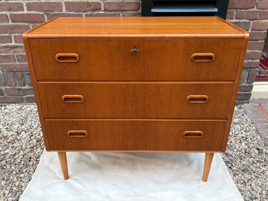 Zweedse Karlit  - Kastje / ladekast retro vintage jaren 60s, Ophalen, Deens design - Scandinavisch - Pastoe - Louis van Teeffelen