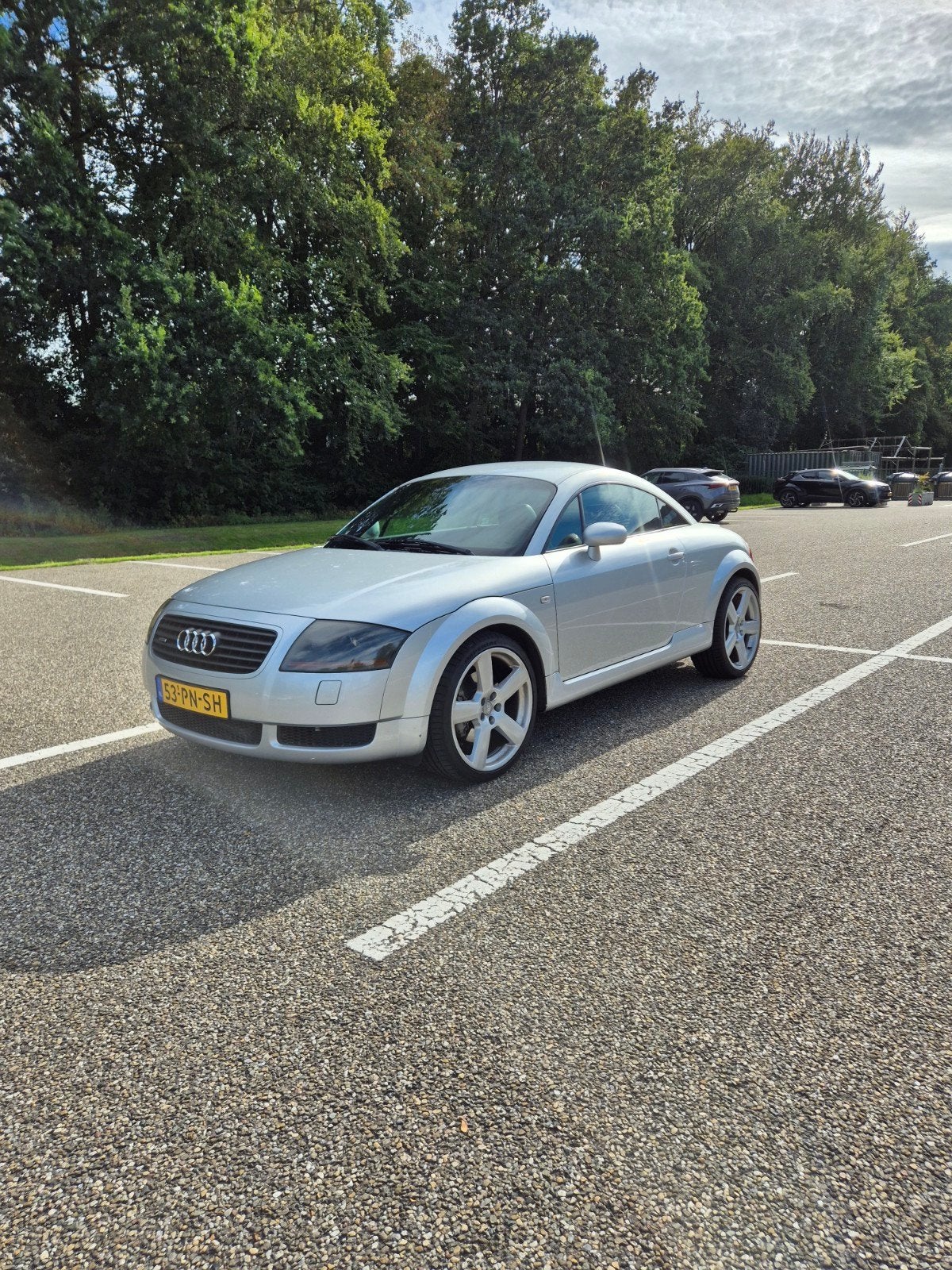 Audi tt quattro 225pk apx 1.8t 5v, TT, Zwart, 4 cilinders, Handgeschakeld