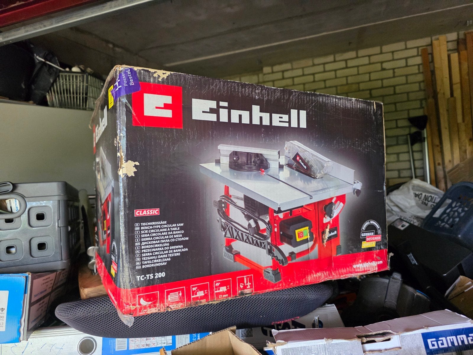 Einhell TC-TS 200 Tafelzaag - Nieuw in doos