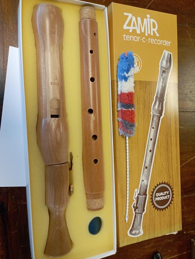 Zamir Tenor Blokfluit, Muziek en Instrumenten, Ophalen of Verzenden, Nieuw, Houtblazer