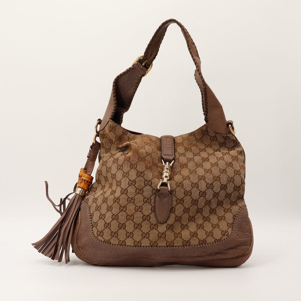 Gucci New Jackie 36x29x5 cm handtas, Verzenden, Gebruikt, Handtas