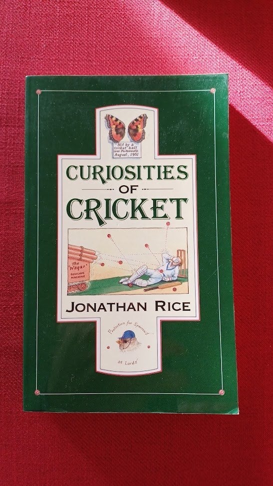 Jonathan Rice, Curiosities of Cricket / 1993, Gelezen, Ophalen of Verzenden, Balsport, Jonathan Rice