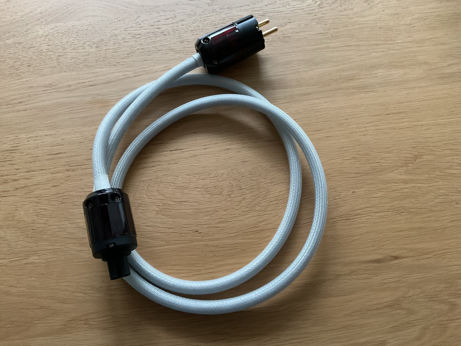Audio stroomkabel - Hoogwaardige audiokabel C7 stekker, Ophalen of Verzenden, Nieuw, Minder dan 2 meter, Overige kabels