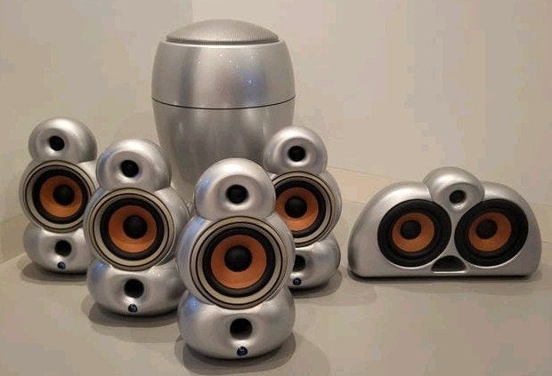 Blue Room Minipod set, CinePod en Bass Station, Audio, Tv en Foto, Speakerset, Geschikt voor surround/home cinema, Zo goed als nieuw