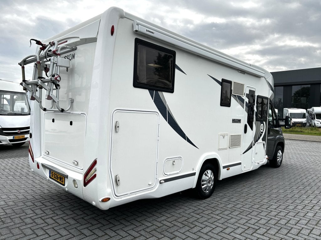 Fiat Chausson Welcome 727GA Enkele-bedden/Hefbed/2016/Euro-5, Caravans en Kamperen, Fiat, 7 tot 8 meter, Half-integraal, 7 tot 8 meter