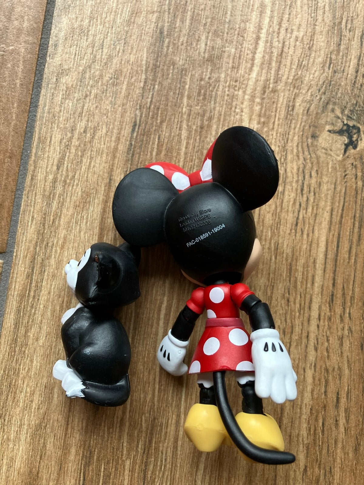 Disney Minnie Mouse met Figaro kat figuurtjes, Ophalen, Mickey Mouse, Gebruikt, Beeldje of Figuurtje